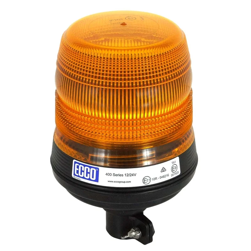 LED Advarselslys Orange | 12-24V | Mini DIN flexi 400-serien | R65