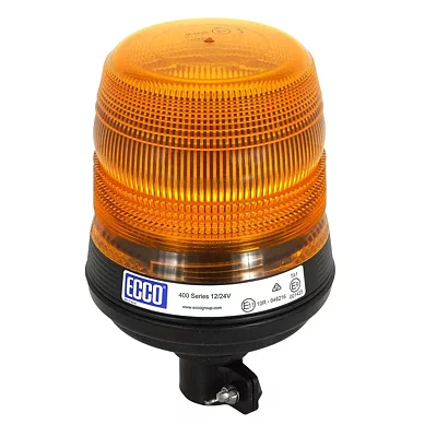LED warning light amber | 12-24V | Mini DIN flexi 400 series | R65