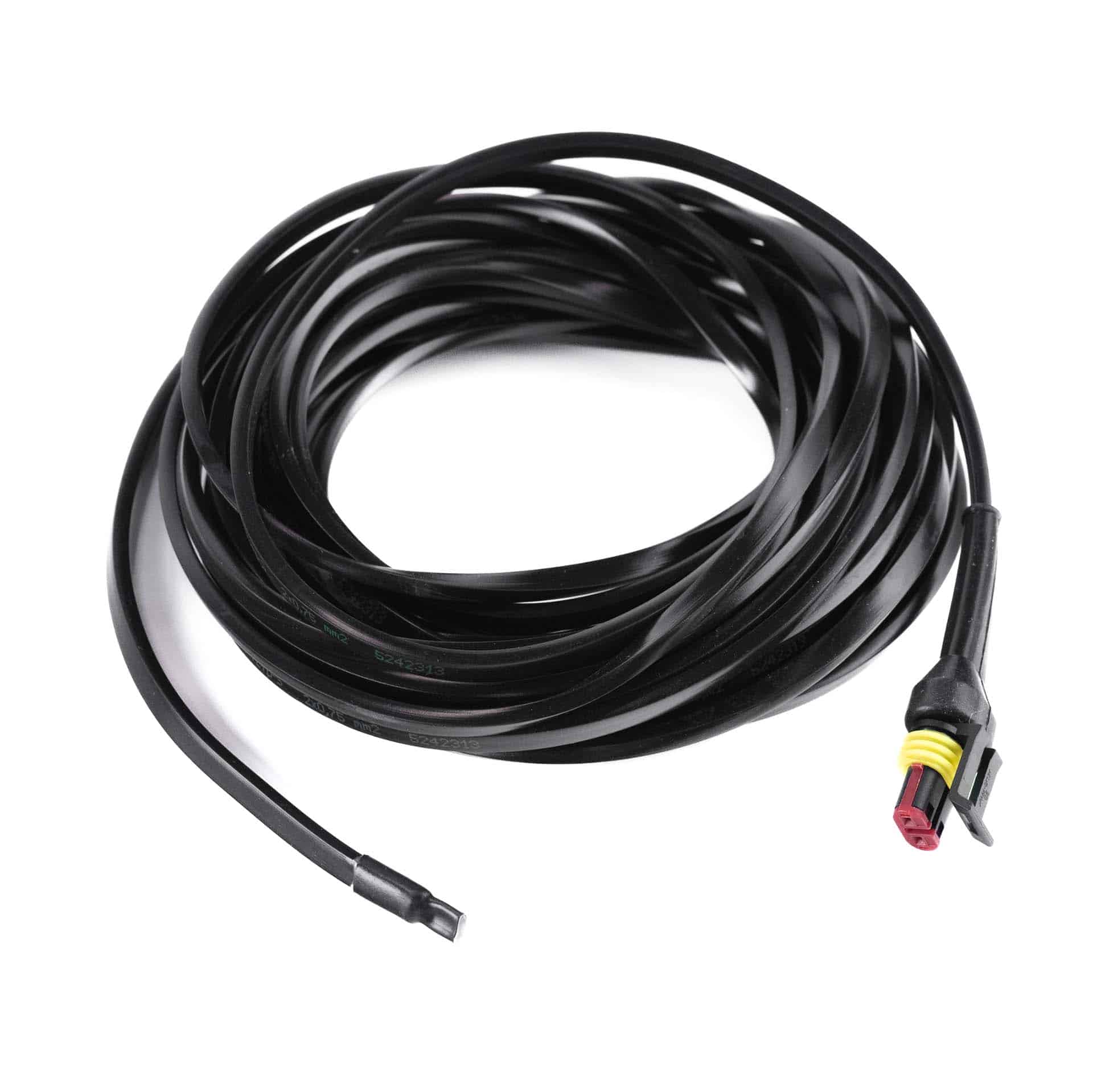 Flatkabel 0.75mm2, 2-PIN SuperSeal 8.0m. - 2