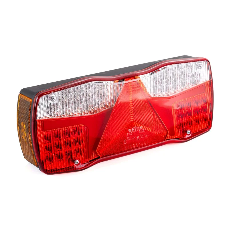 LED Trailer-lampa vänster med positionsljus 12-24V 7-PIN AMP