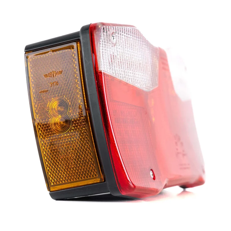 LED Trailer-lampa vänster med positionsljus 12-24V 7-PIN AMP - 4