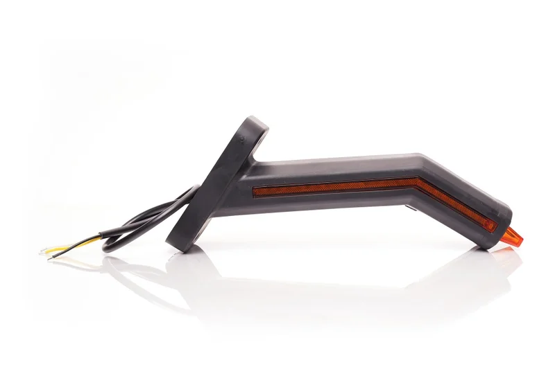 LED position lamp right incl. flashing light, clear lens 12-24v - 5