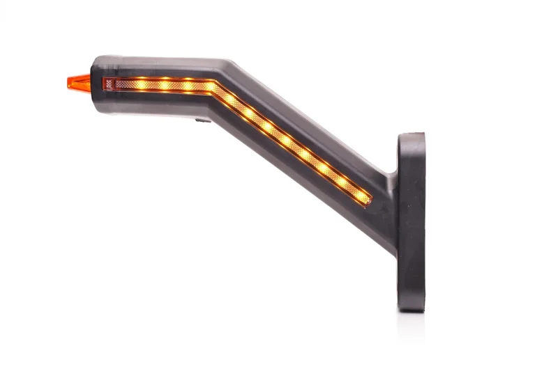 LED position lamp right incl. flashing light, clear lens 12-24v - 3