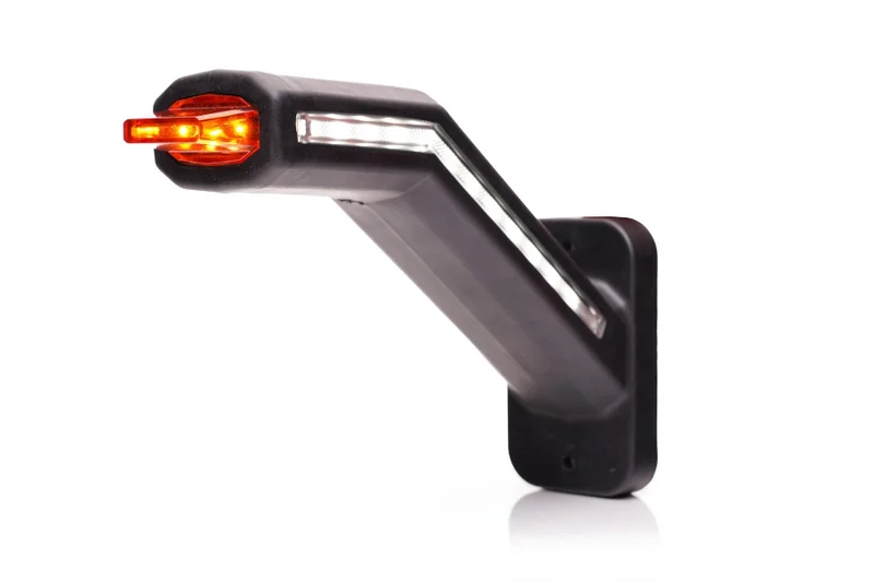 LED position lamp right incl. flashing light, clear lens 12-24v - 2