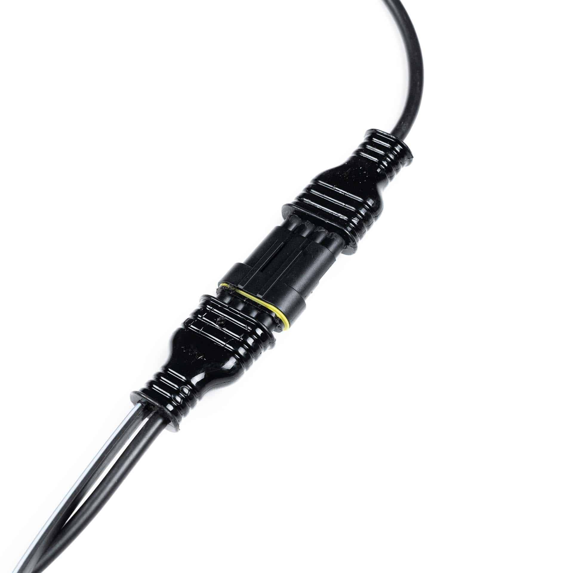 Y-kabel for 3 baklys (skyvekontakt) inkl. sidekabel - 6