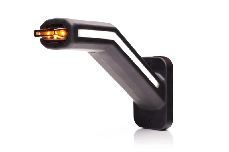 LED Sidemarkeringslys Høyre inkl. blinkende lys, neonlinse 12-24V - 3