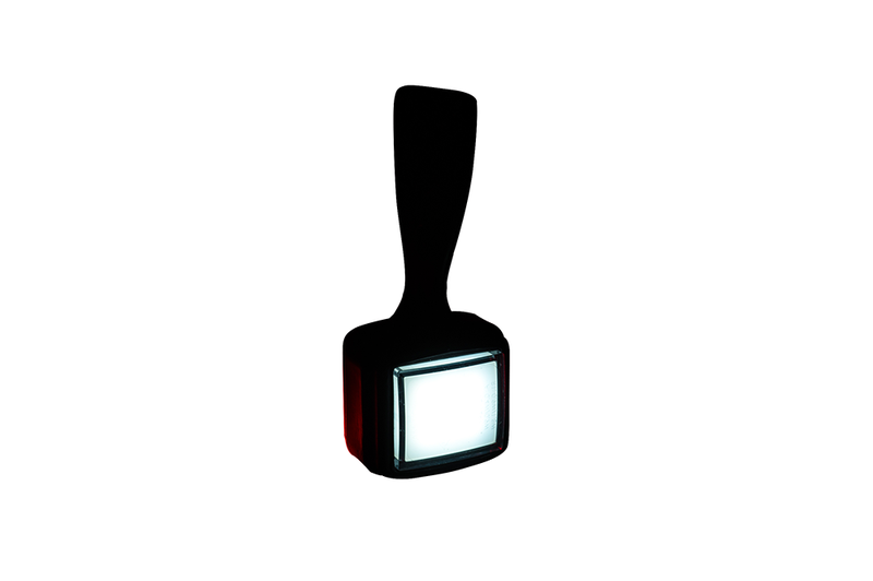 LED sidomarkeringsljus Höger röd/vit 12-24V 25 cm kabel