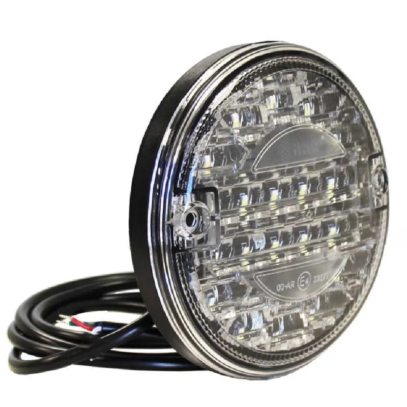 LED Slimline "hamburger"-baklys 12-24V 150cm kabel - 2