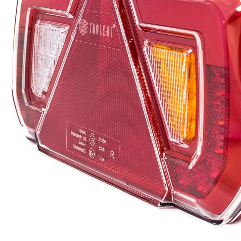 Right LED neon rear light 12-24v 8-PIN - 4
