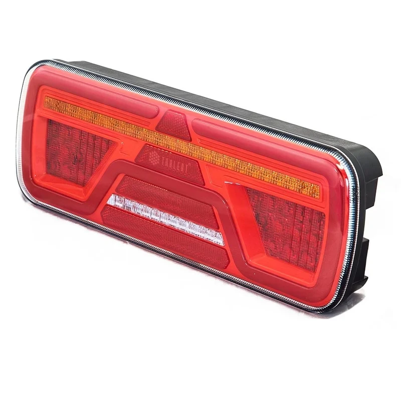 Right LED neon taillight 12-24v 7-PIN with 4x SuperSeal