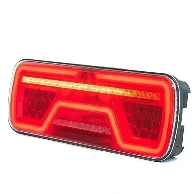 Höger LED Neon Bakljus 12-24v, 8-PIN med 4x SuperSeal