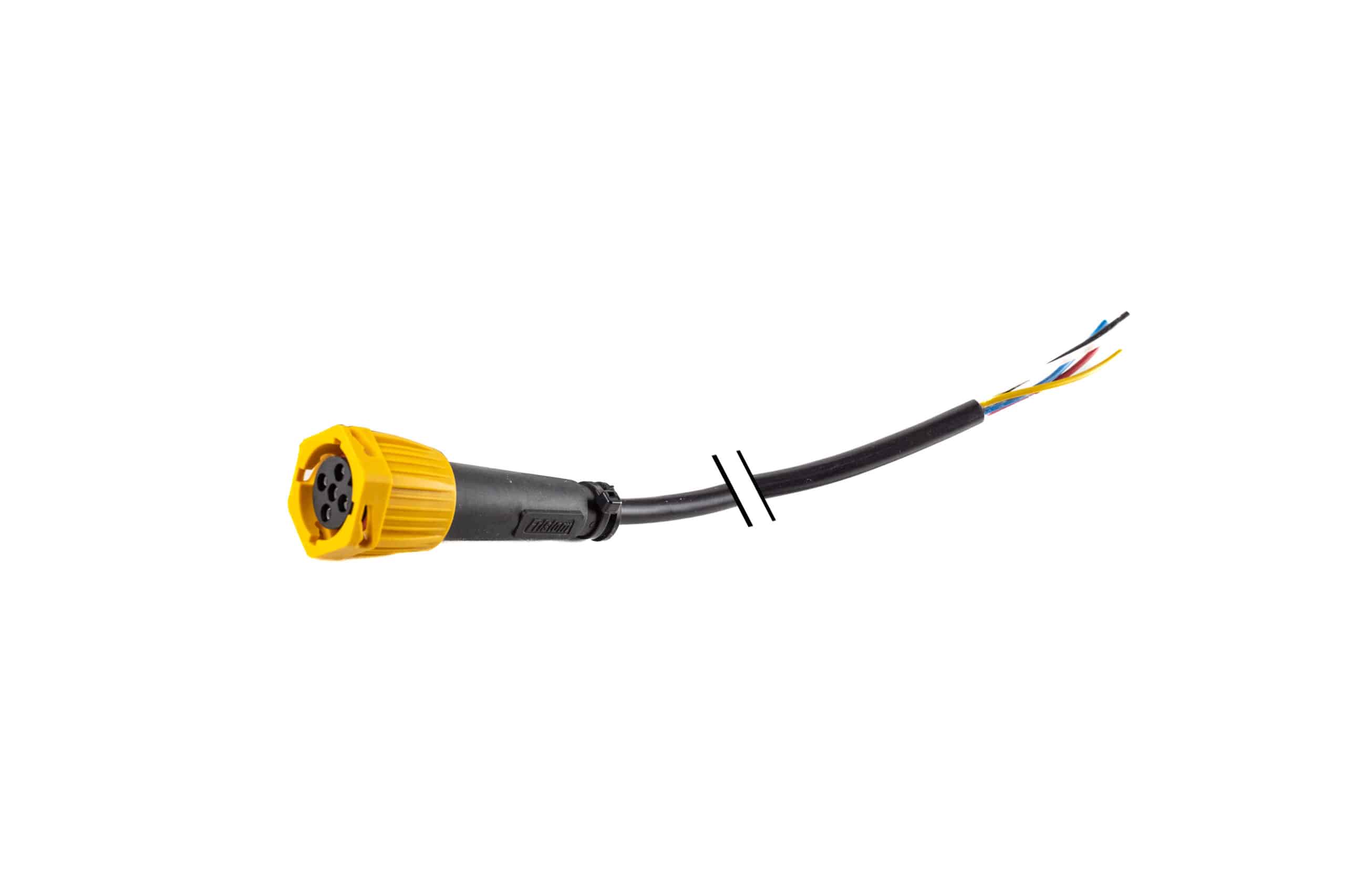 Venstre | 5-PIN bajonettkobling | med 200 cm kabel