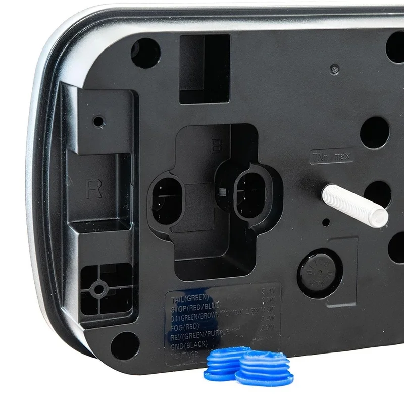 LED Neon Baklys venstre 12-24V 7-PIN med 4x SuperSeal - 5