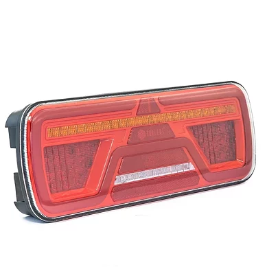 LED Neon Bakljus vänster 12-24V 7-PIN med 4x SuperSeal