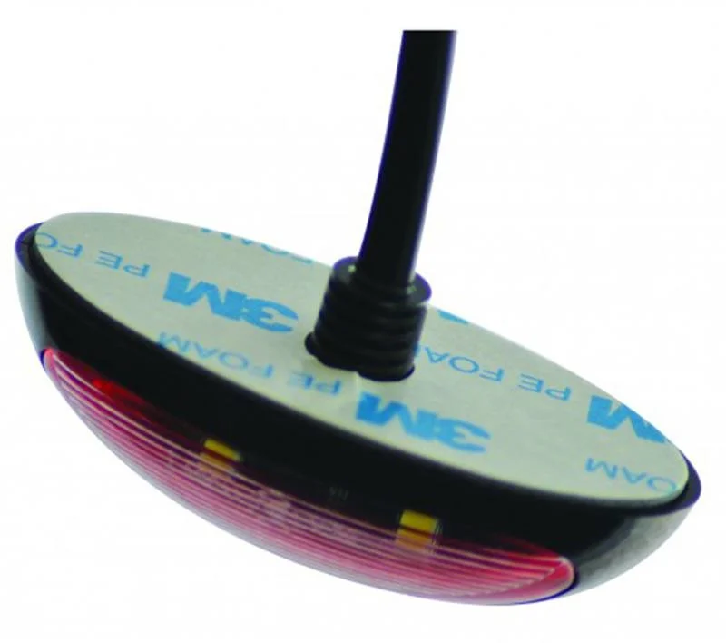 LED Sidemarkeringslys 12-24V 30cm. kabel - 4