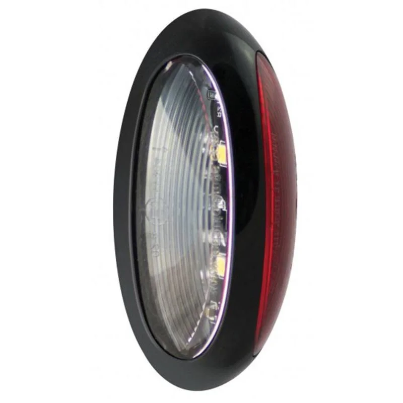 LED Sidemarkeringslys 12-24V 30cm. kabel
