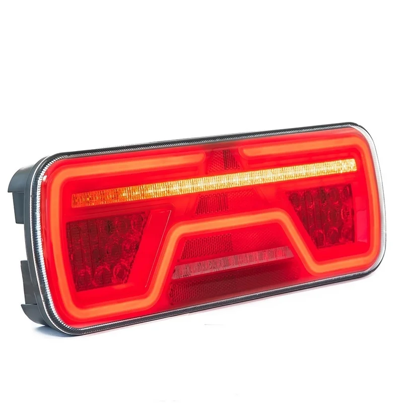 LED Neon Baklys venstre 12-24V 8-PIN med 4x SuperSeal - 6
