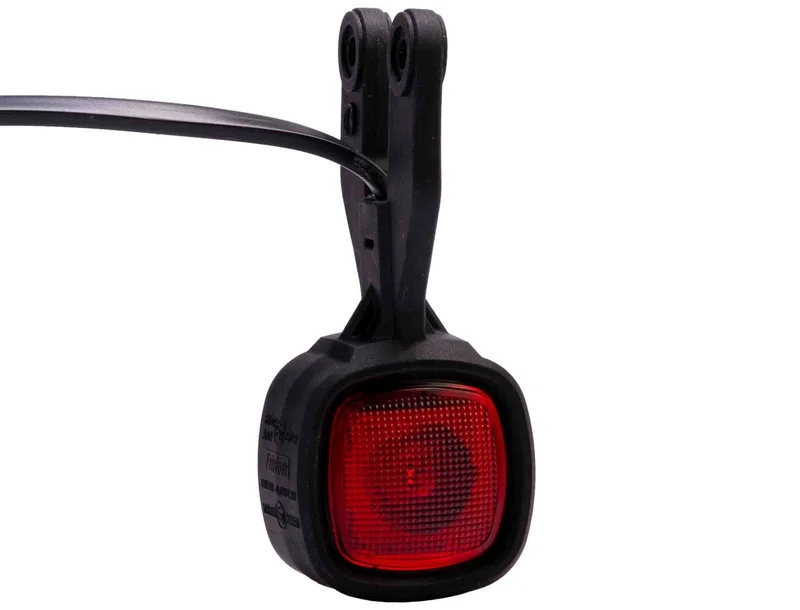 LED side marker light compact 12-24v IP69K red/white - 4