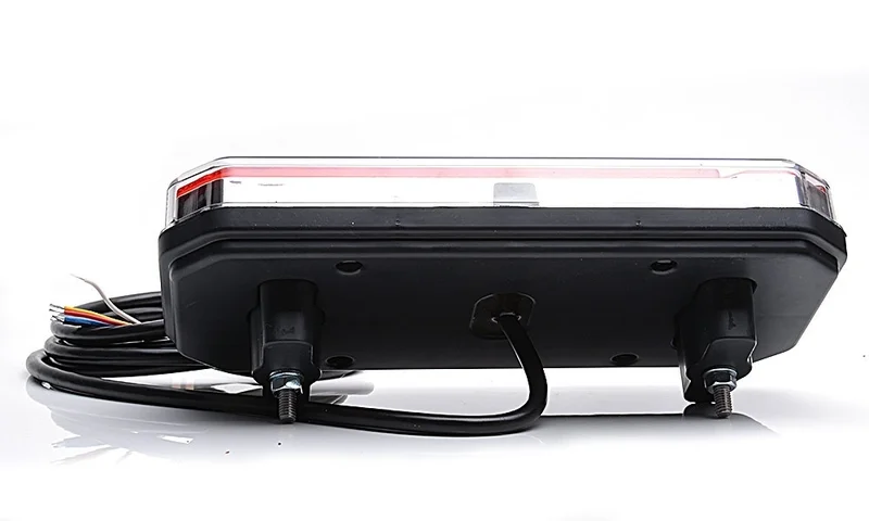 LED rear light universal 12-24v 200cm cable H+V mounting - 8