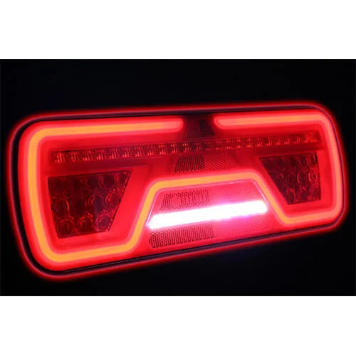 Right LED neon taillight dynamic flashing light 12-24v 200cm. cable - 6