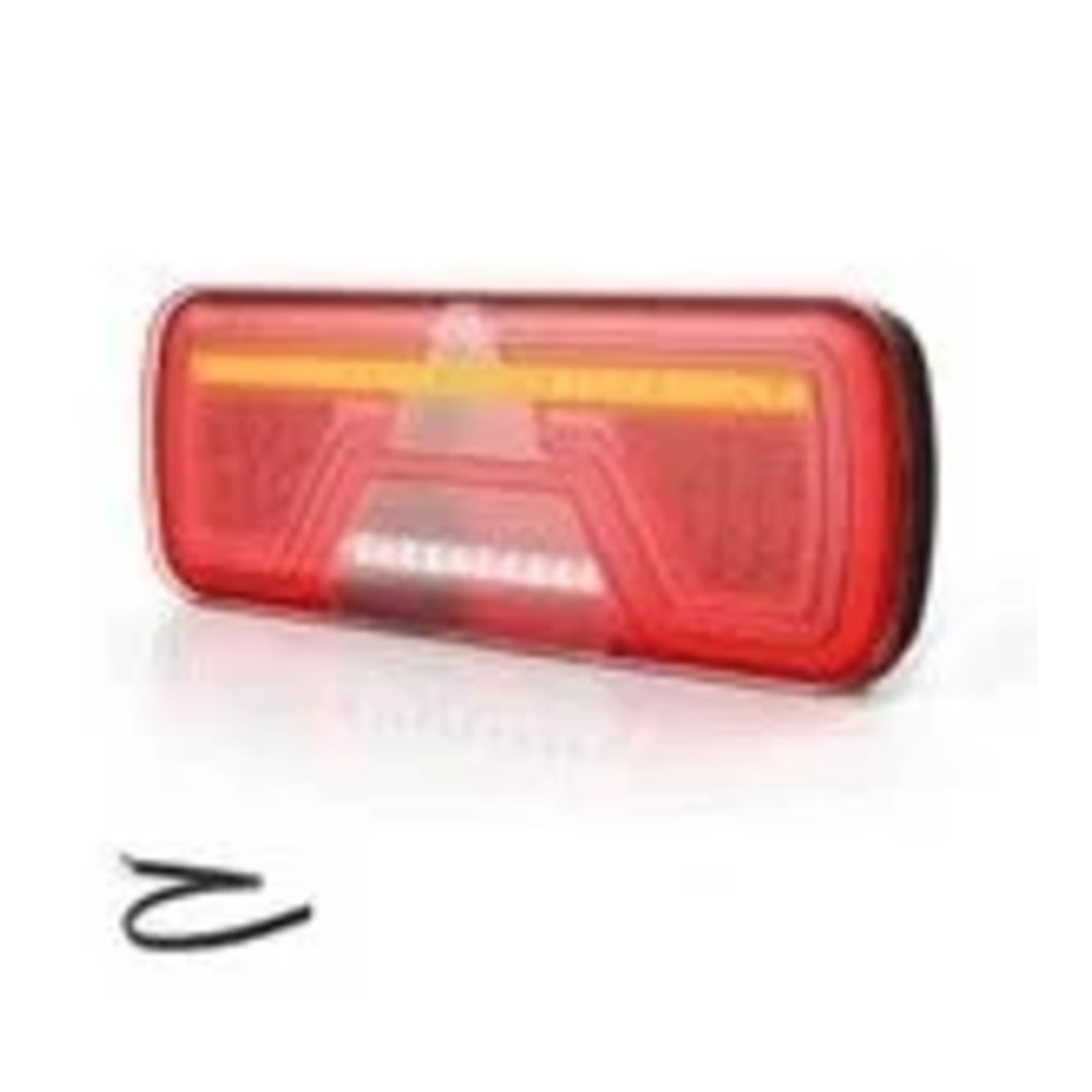 Right LED neon taillight dynamic flashing light 12-24v 200cm. cable