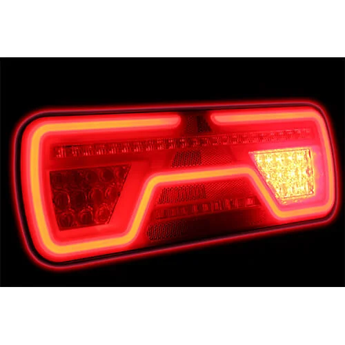 Right LED neon taillight dynamic flashing light 12-24v 200cm. cable - 5