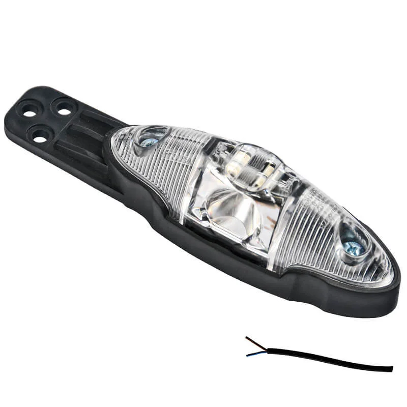 LED side marker light compact 12-36v volt 50cm. cable
