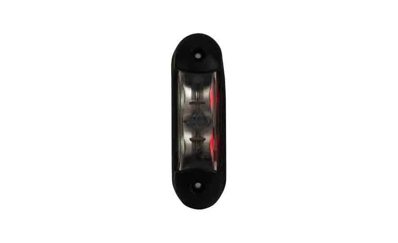 LED side marker light compact red/white 12/24v 50cm cable - 3