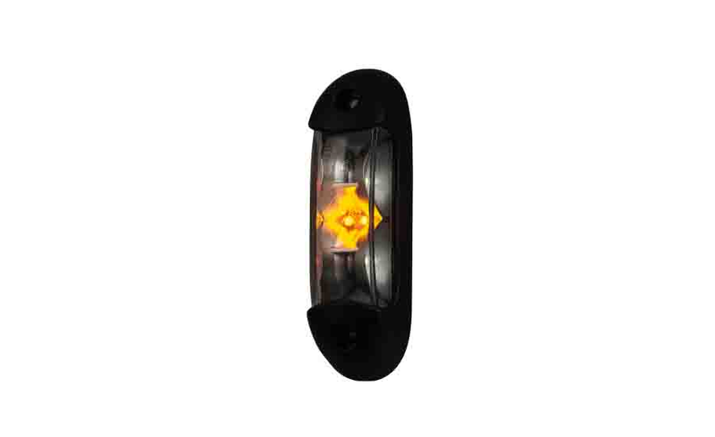 LED side marker light compact red/white 12/24v 50cm cable - 8