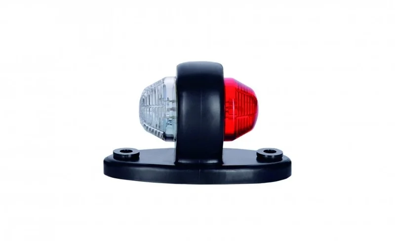 LED side marker light compact red/white 12/24v 50cm cable