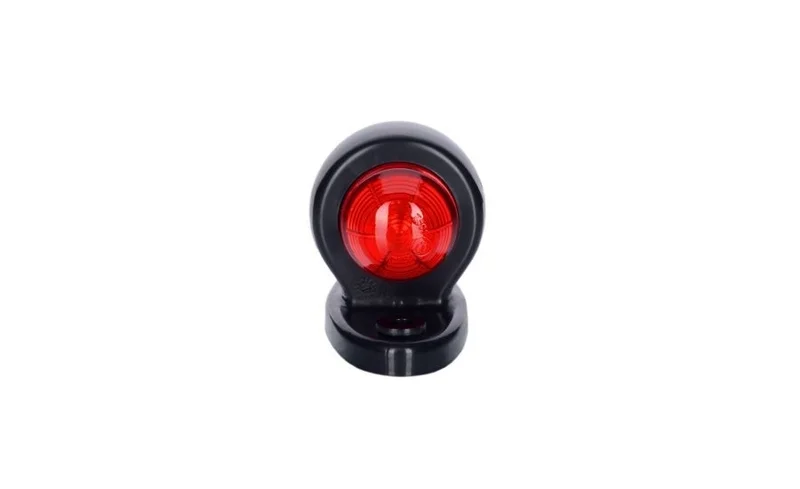 LED side marker light compact red/white 12/24v 50cm cable - 2