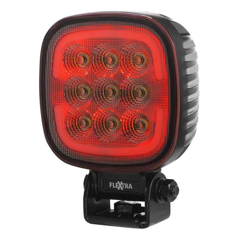 LED Quad arbejdslys inkl. positionslys 9-36v - 5220lm - 45W - 3