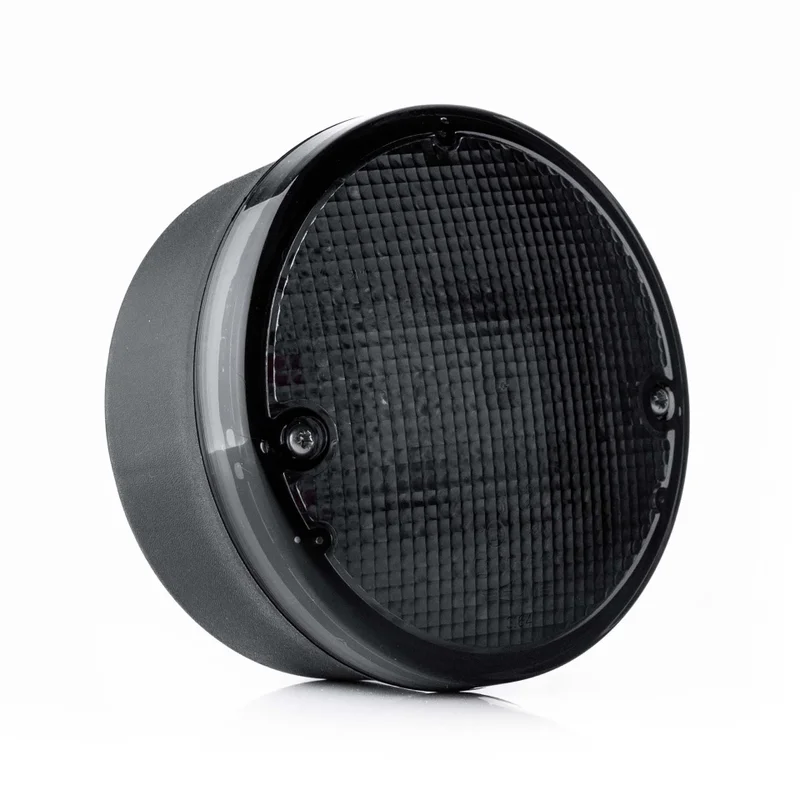 LED ADR rear light, dark look lens, D-hom, 12-24v 5-PIN