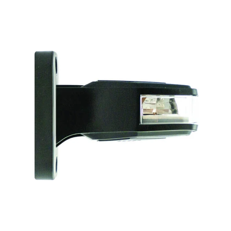 LED Sidemarkeringslys Venstre 12-24V 30cm kabel rød/hvit/amber - 3