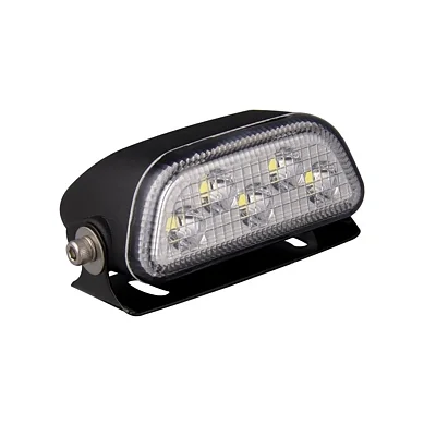 LED arbeidslys | 2.5 watt | 175 lumen | 12-24v | Flombjelke svart