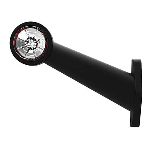 LED side marker light Left angled stem 12-24v 0.75mm². connector - 2