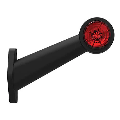LED side marker light Left angled stem 12-24v 0.75mm². connector - 3