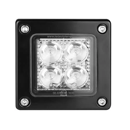 LED Baklys arbejdslampe | 12 watt | 660 lumen | 12-24v | ECE-R23 - 2