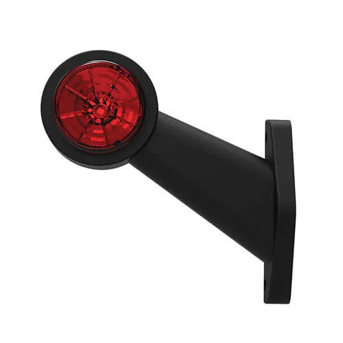 LED side marker light Left angled stem 12-24v 0.75mm². connector - 2