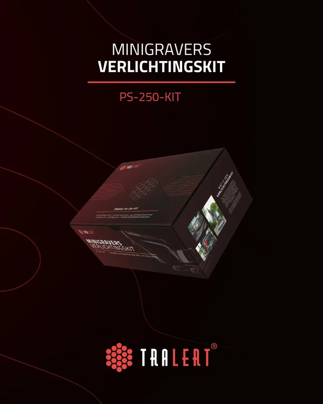 Mini grävmaskinsbelysningskit - PS-250KIT - 4