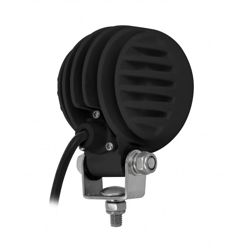 LED arbeidslys | 12 watt | 800 lumen | 12-24v | Flombjelke svart - 3