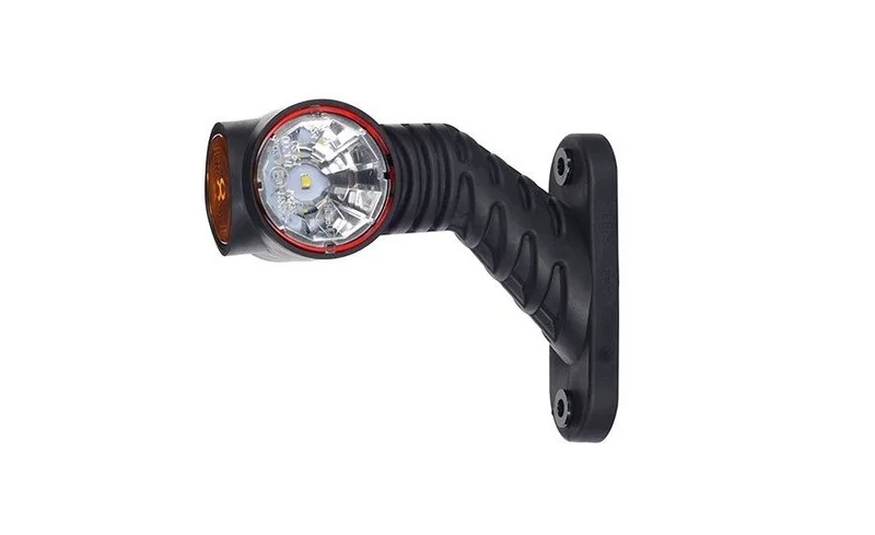 LED side marker light Left red/white/amber 12-24v 50cm. cable