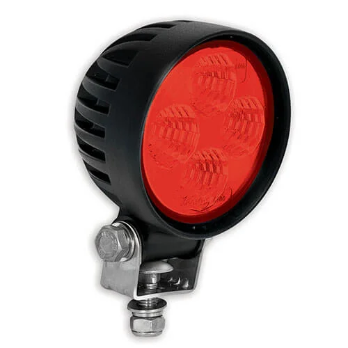 LED-työvalo | 12 wattia | 440 lumenia | 12-24v | punainen valo