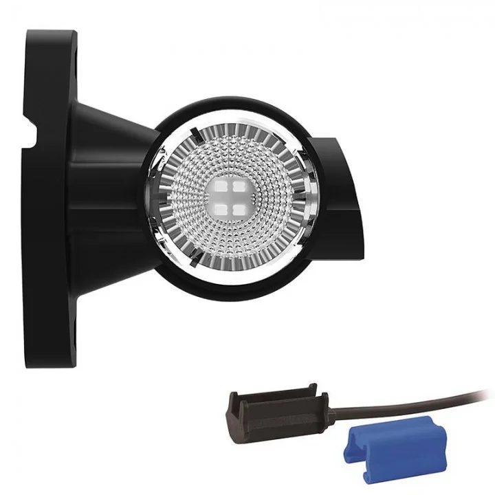LED Sidomarkeringsljus Vänster kort arm 12-24V 0.75mm² kontakt.