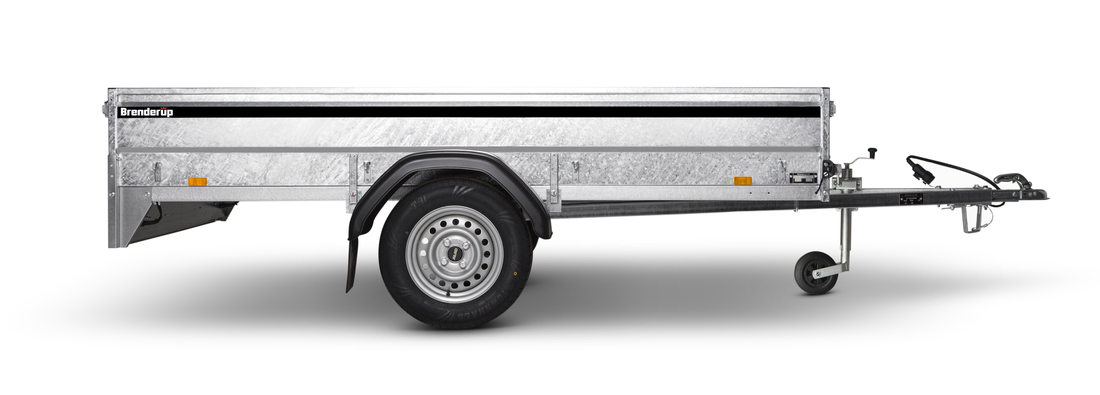 Brenderup Lågbyggd flakvagn Serie LMT Obromsad 650 kg - 2