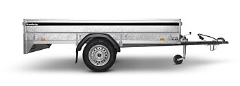 Brenderup Lågbyggd flakvagn Serie LMT Obromsad 650 kg