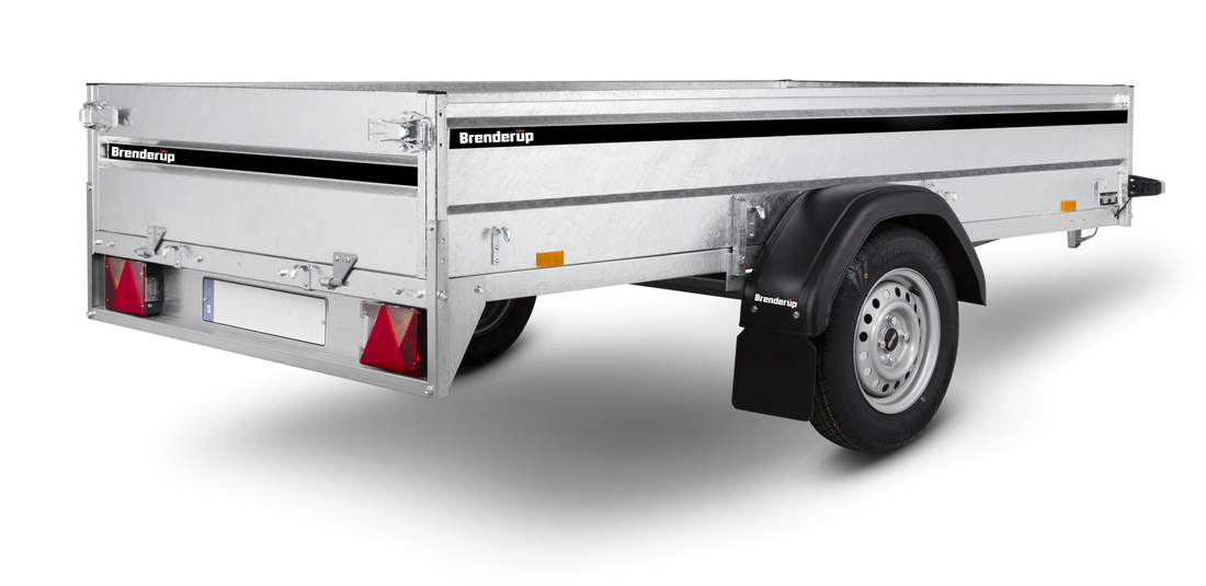 Brenderup Lågbyggd flakvagn Serie LMT Obromsad 650 kg - 3