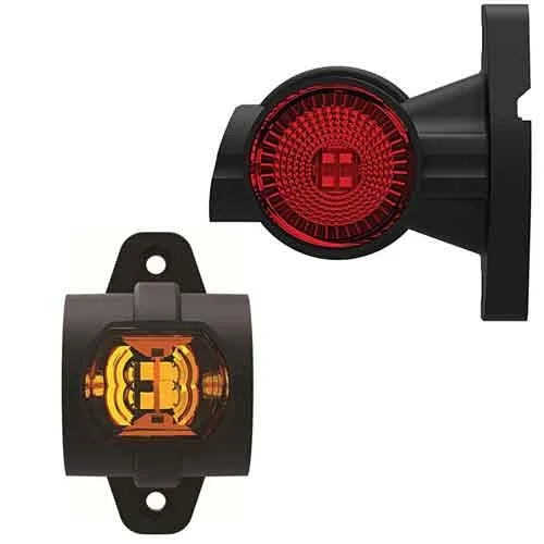 LED side marker light Left short stem 12-24v 1.5mm². connector - 2