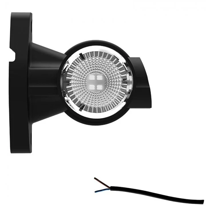 LED side marker light Left short stem 12-24v 20cm. cable