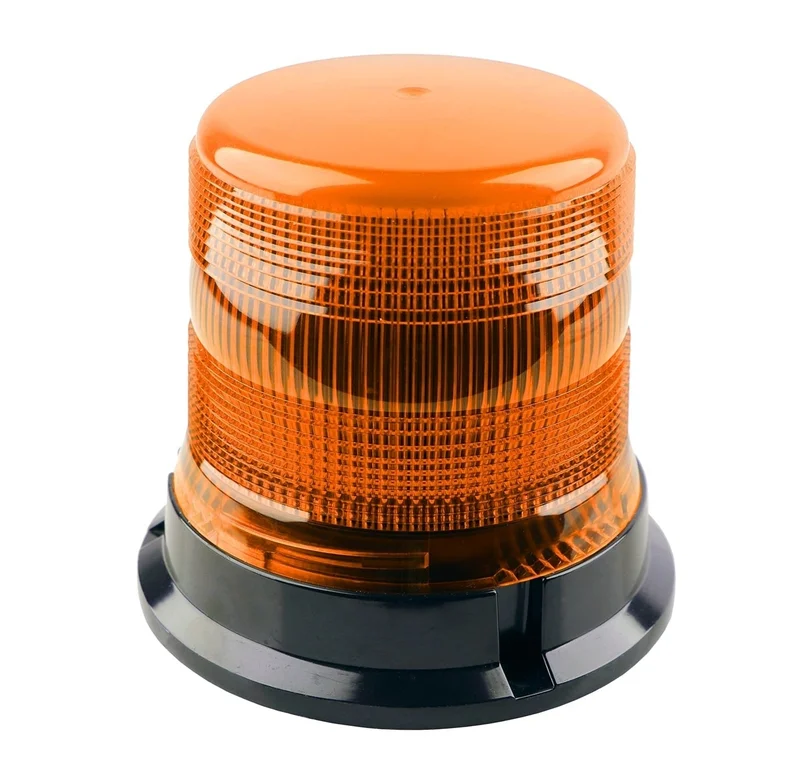 LED-varsellys R65, oransje/høy 12-24V, 3-bolts montering